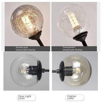 Magic Bean Milky White Glass Ceiling Lamp Shade for Restaurants and Living Rooms Chandelier