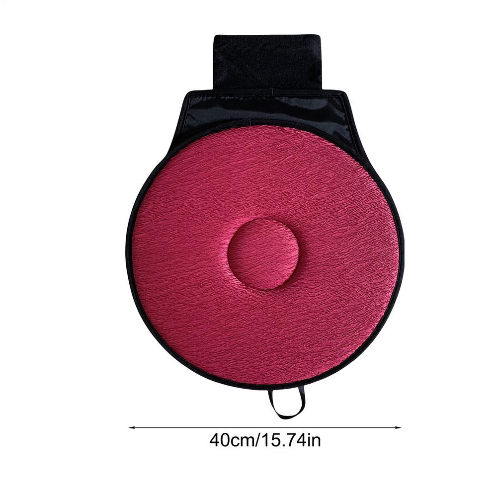 

360 Degree Rotating Elderly Car Seat Cushion Portable Auto Swivel Seat Pad Comfort Car Seat Mat Universal For Car Interior красный