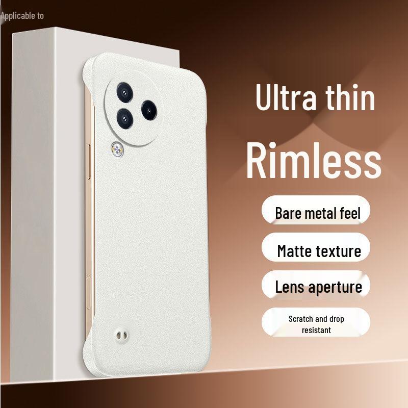 Ultra-Thin Frosted Frameless Hard Shell for Xiaomi Civi3 - Heat Dissipation, Half-Pack Anti-Drop Protective Case