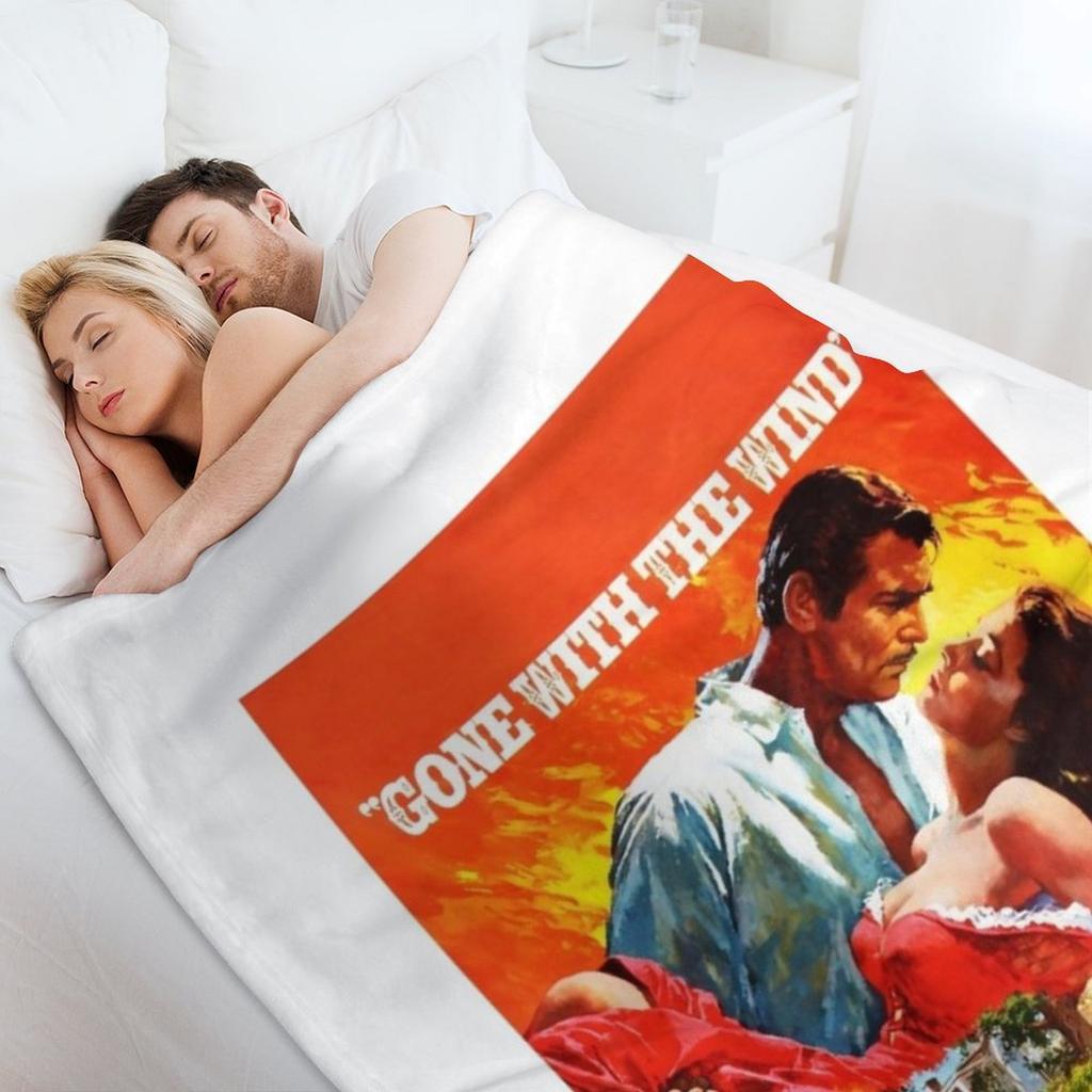 Gone With The Wind Throw Blanket Luxury St Plush Softest Decorative Sofas Blankets