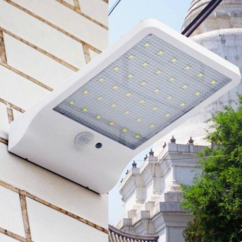 Led Solar 36 Powered Motion Sensor Garden Security Lamp Outdoor Waterproof Light