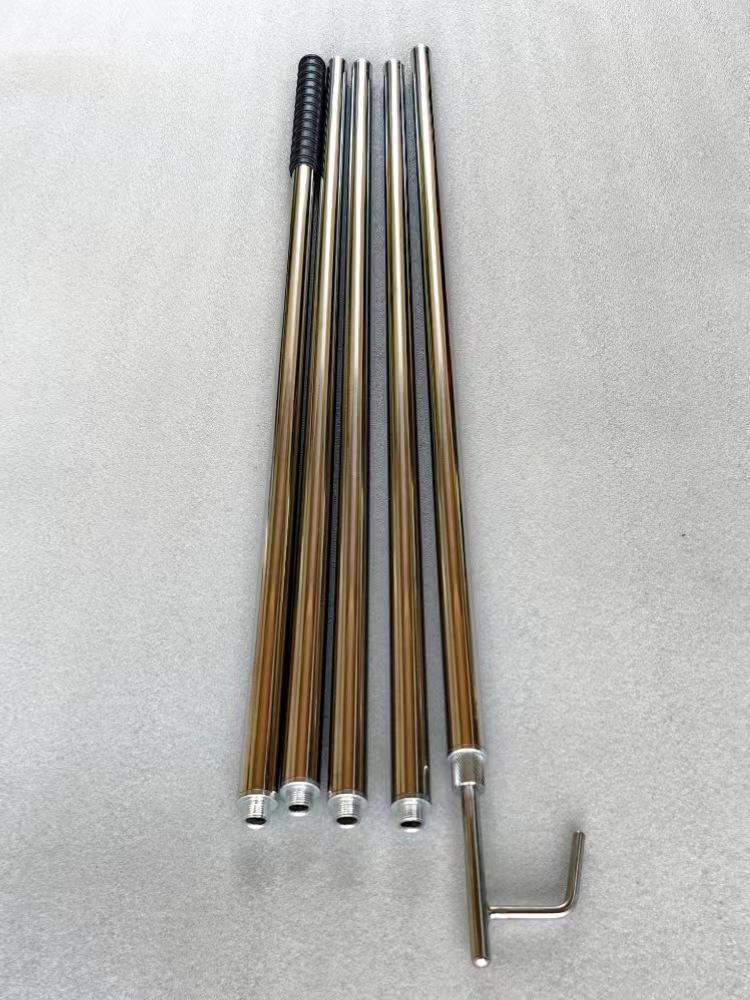 Telescopic Stainless Steel and Aluminum Alloy Marine Fire Hook for Boats and Yachts