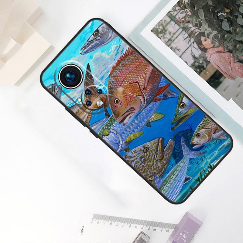 Mahi gamefish For Honor Magic 7 Lite 5 6 8 Pro Case For Honor 200 400 90 70 50 Win RT X8c X8b X9b X9c X9d