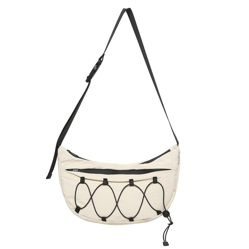 

Fashion new Korean niche shoulder bag women commuter shoulder messenger bag men and women large capacity outdoor waterproof