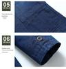 Men's Plus Size Casual Denim Jacket 2182