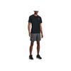 Under Armour Logo Pattern Casual Breathable Sports Shorts Men Bottoms Peach Grey 1361493-014