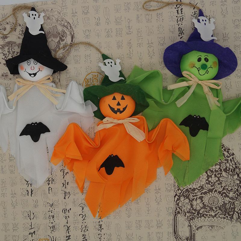 Hot-Selling Halloween Decorative Pumpkin Ghost Ornaments for Haunted House Scenes