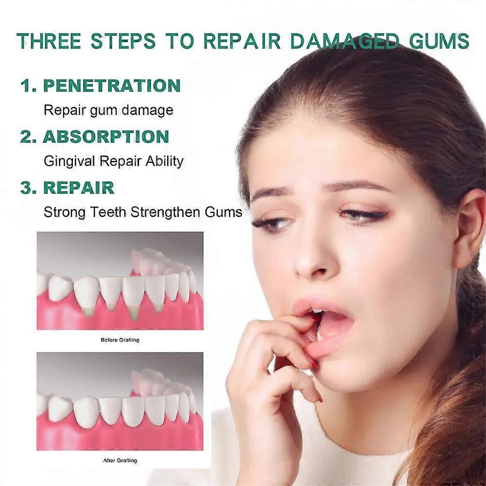 2PCS Teeth Whitening Serum Gel Oral Tooth Clean Dental Care Toothpaste Stain Remover