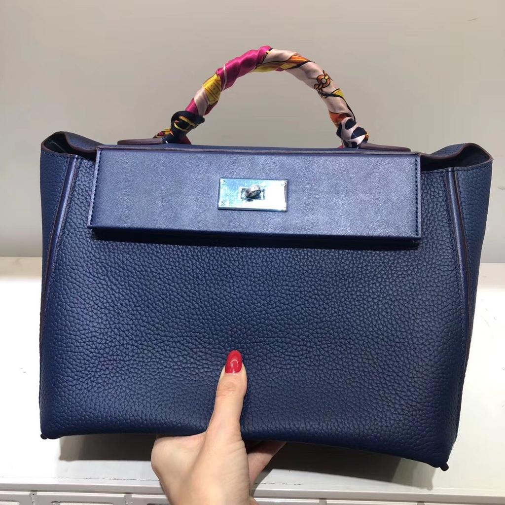 New Style 2424 Beef Roll Mini Top Layer Cowhide Soft Leather Bag Fashion Single Shoulder Handbag Womens Bag