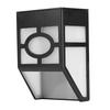 Retro Style Solar Wall Light Outdoor Rainproof LED Wall Color Lamp for Garden Courtyard Use