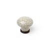 Furniture Knob - Rei - MOD.818 - Porcelain - 30 Mm - Set of 2 Units