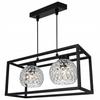 HANGING LAMP ELEGANT CAGE CRYSTAL BALL