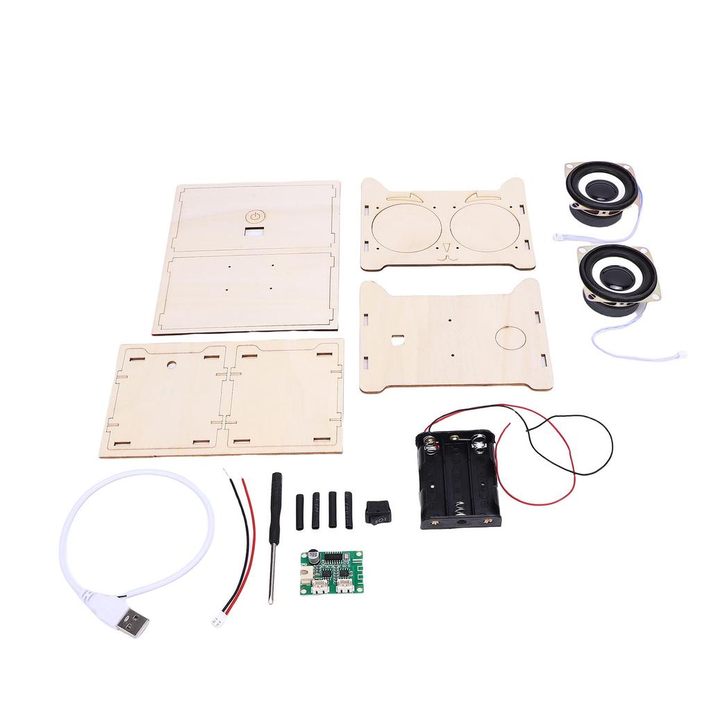 Bluetooth Speaker Craft Kit Stereo Speaker Build Electronic Components for Science Experiments