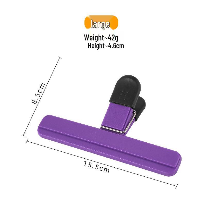 Large Multifunctional Plastic Clips for Food Sealing and Moisture-Proof Storage