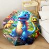 1PC Dinosaur Adventure Jungle Automatic Umbrella - Suitable Travel Outdoor Portable Umbrella Birthday Gift Daily Essentials
