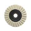 Fine Wool Felt 125mm Black Mesh Grinding Wheel for Angle Grinder Polishing - 5" Flat 115 Type