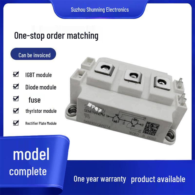 SKM300GM12T4 & SKM300GM128D Original Thyristor IGBT Modules - Brand New in Stock