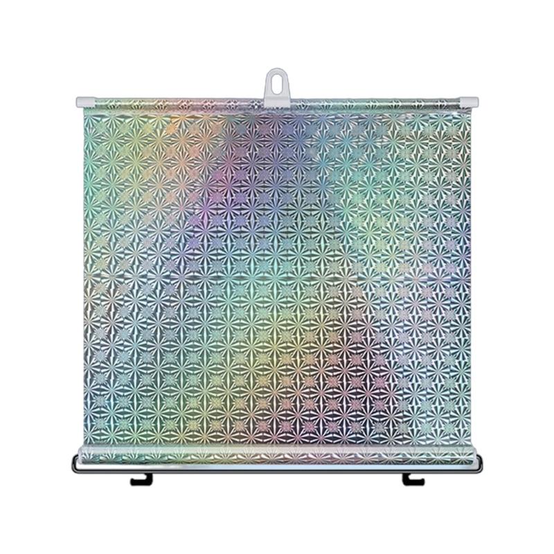 Simple to Install Window Shade Retractable Suction Cup Shade PVC for Sun Shade