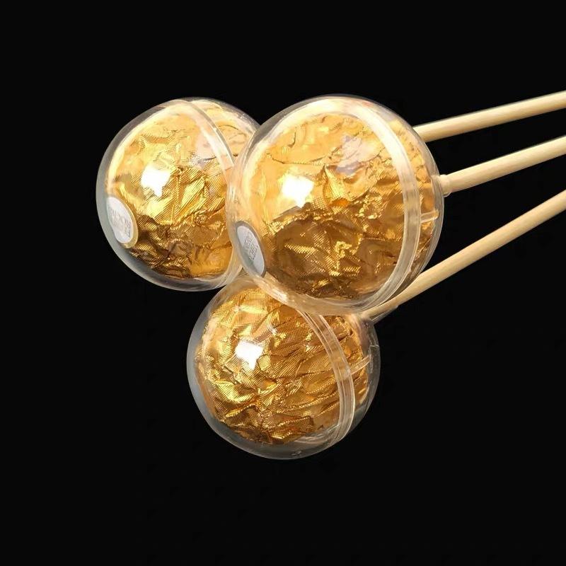 10Pc Chocolate Flower Plate Flower Shop Chocolate Bouquet Packaging Mother's Day Valentine's Day Birthday Gift Chocolate Bouquet