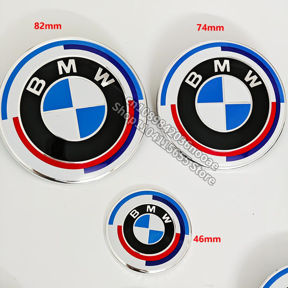 Edice k 50. výročí Znak na kapotě Znak na kufru Krytka středu kola Znak na volantu pro BMW