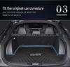 2021 Buick Enclave Trunk & Tail Box Mat - Eco-Friendly, Waterproof, Odorless, Wear-Resistant TPE