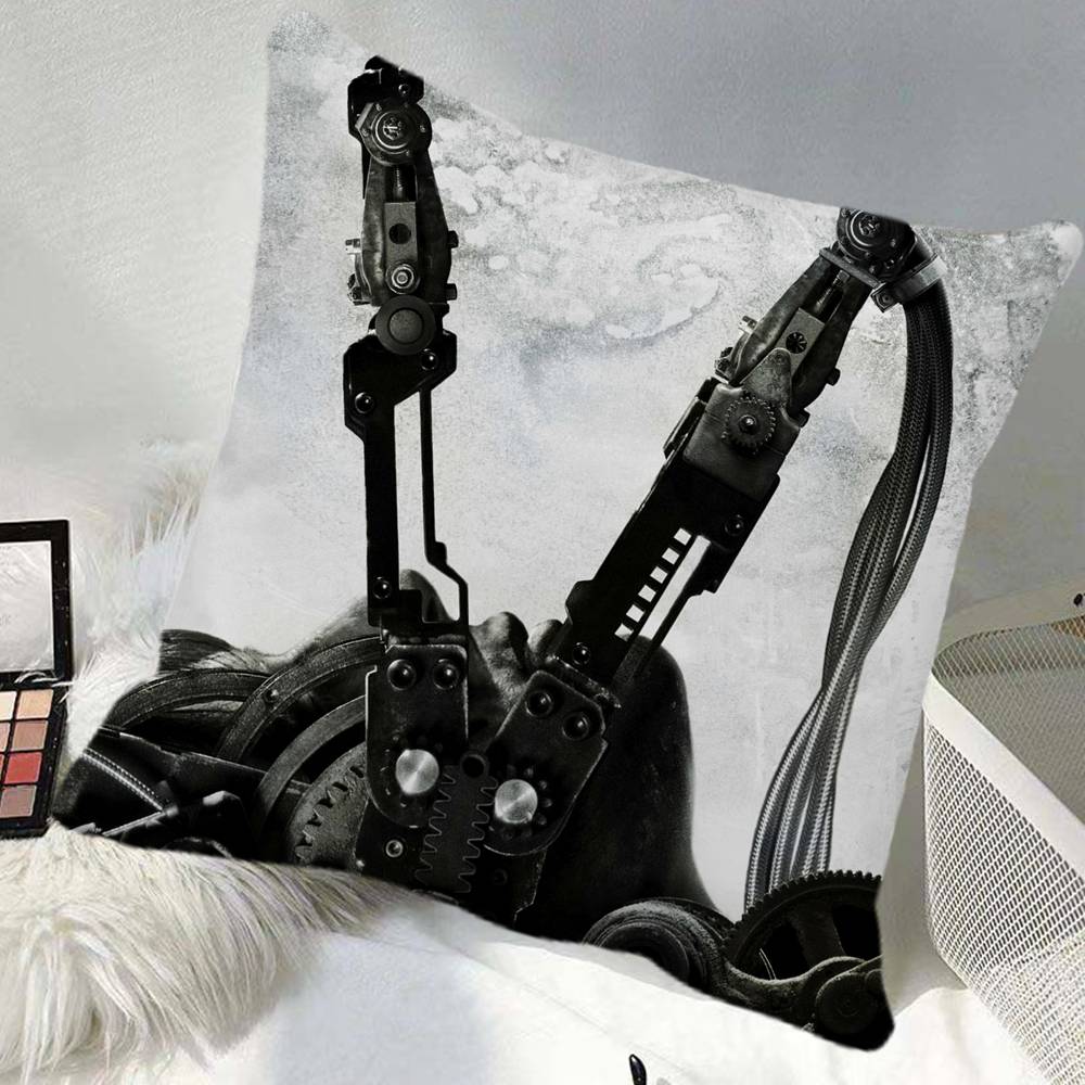 Horror Movie SSaw Pillow Case Square Pillow Bedroom Sofa Leisure Comfort Cushion Car Home Decoration
