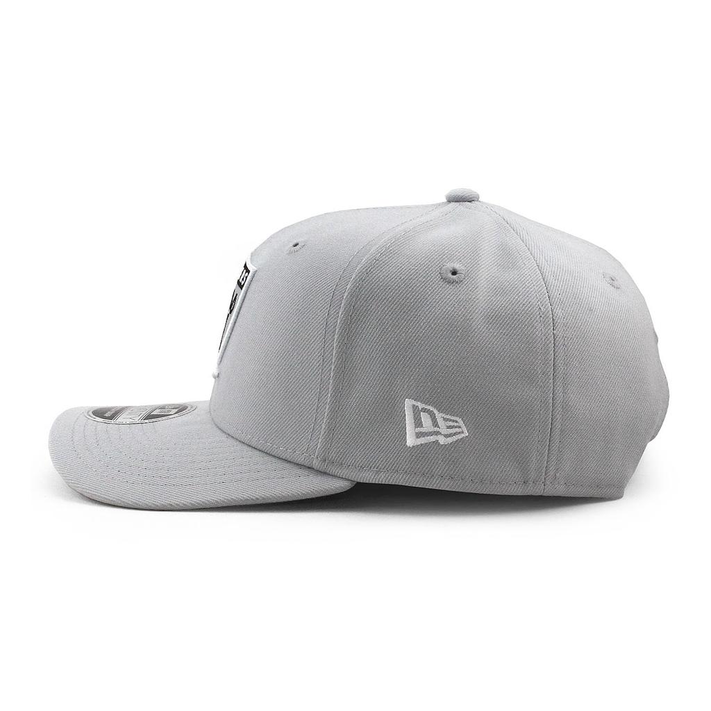 New Era 9SEVENTY Stretch Snapback Las Vegas Raiders NFL STRETCH SNAPBACK LAS VEGAS American Football 970 Cap, CAP, GREY, RAIDERS, Hat, [Used]