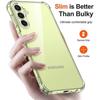 Coque de protection - Booling - pour Samsung Galaxy A24 - Souple - Transparent - Pack avec 2 Verres Trempés