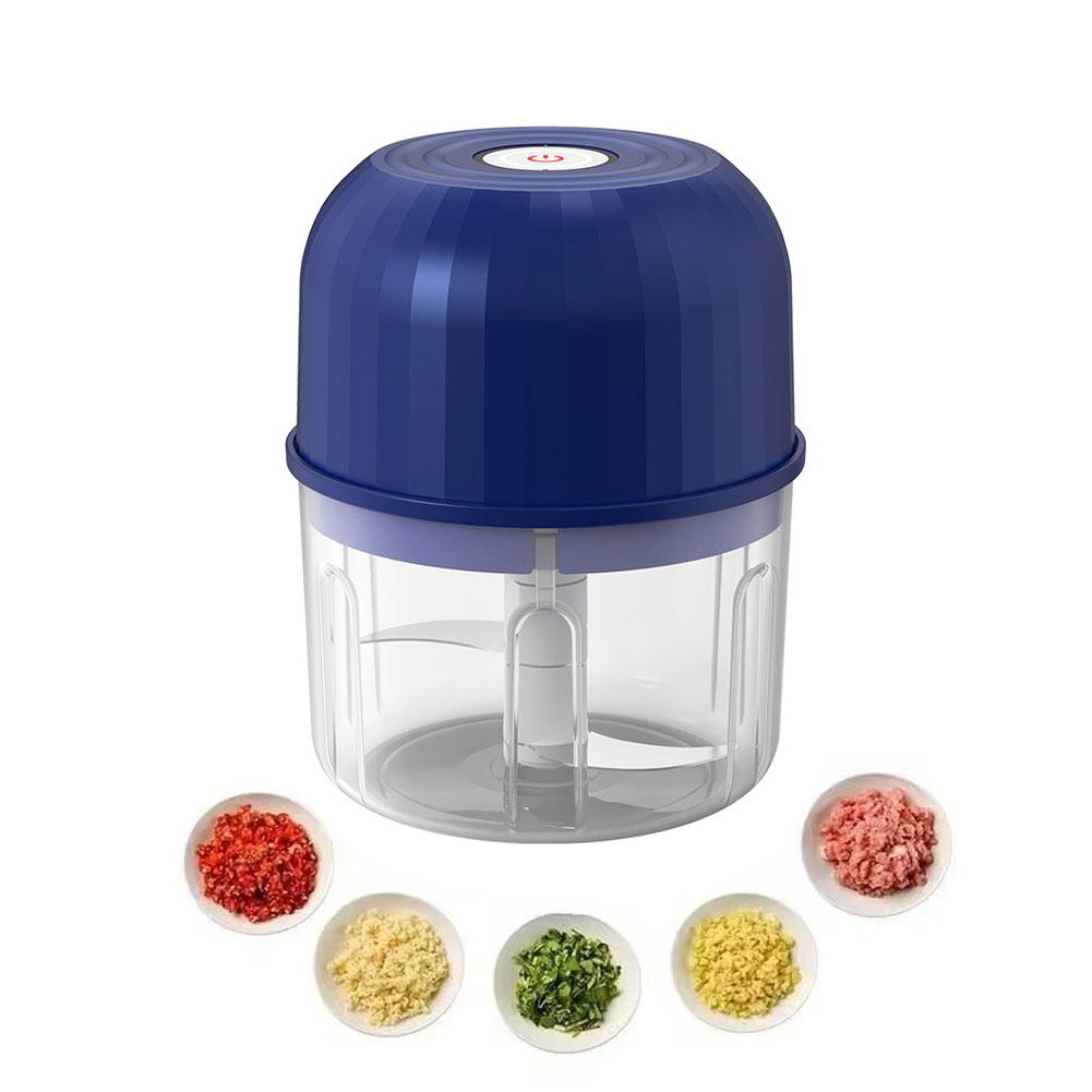 2026 Tritaghiaccio Elettrico Mini Aggiornato Portatile Ricarica USB Robot da Cucina Impermeabile Tritaghiaccio Verdure Cipolle Senza BPA Cucina