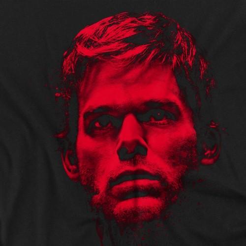 Dexter Unisex Adult Bloody Face T-Shirt