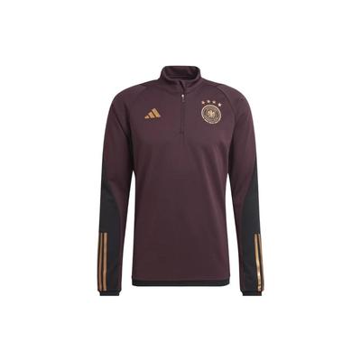 Moletom Masculino Pulôver Gola com Zíper Manga Longa Estampa de Logotipo Roxo Molho Escuro HF3973