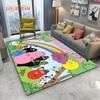 Barbapapa Cartoon Anime Carpet for Living Room Sofa Coffee Table Bedroom Rug Kitchen Kids Door unslip floor Mat Birthday gift