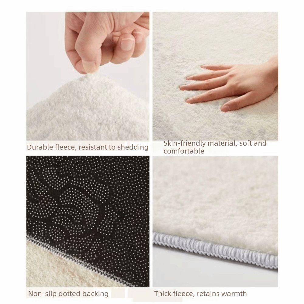 Non-Slip Cat-Shaped Area Rug Stain Resistant Home Decor Carpet Practical Bedroom Rug  Nursery Room