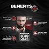 Beardo Beard Color For Men Natural Black 60 ml Long Lasting No Ammonia Easy Apply No Stain Beard Hair Dye Skin Friendly