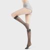 Velvet Women's Calf Socks: Japanese Style Knee-Length, Black & White, Thin Summer Fit