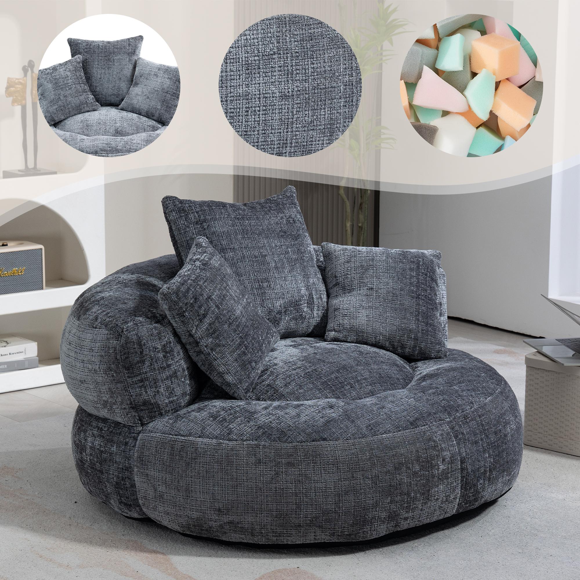 Lazy Sofa High Back Bean Bag