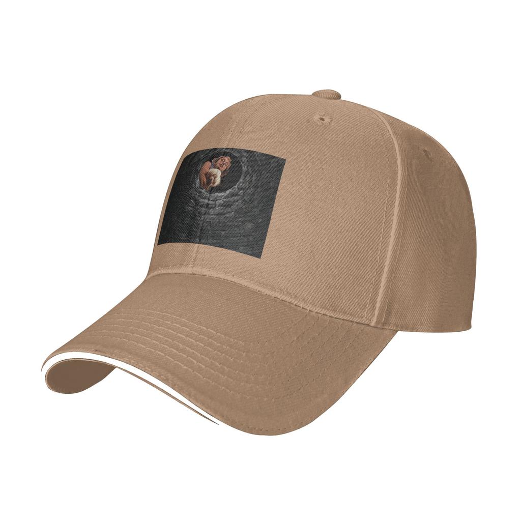Buffalo Bill looking down well Cap Fashion Casual Baseball Caps Adjustable Hat Hip Hop Summer Unisex Baseball Hats Customizable
