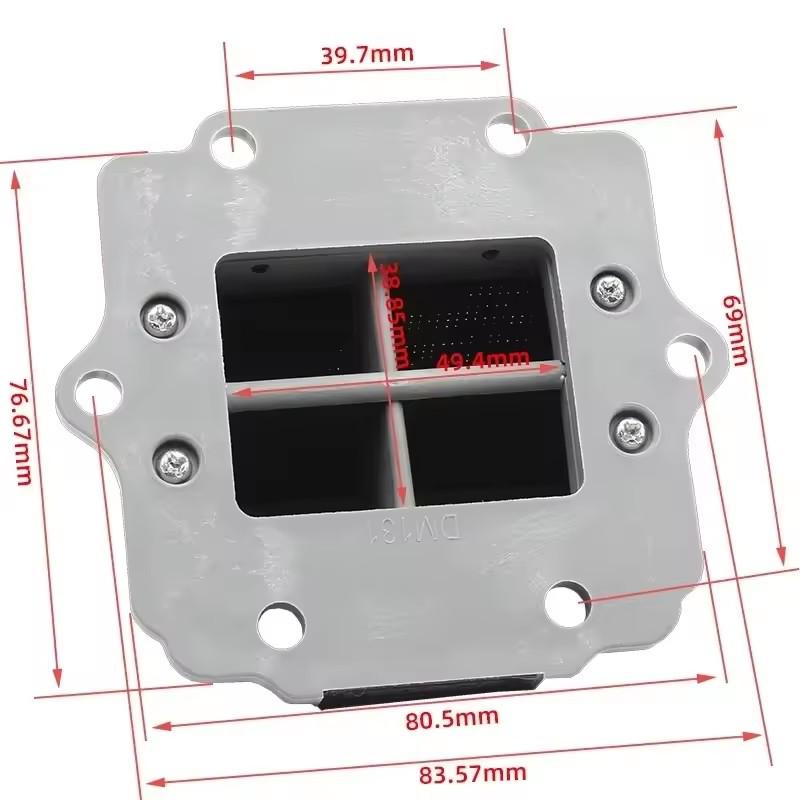 DM13 Reed Valve Set for Kawasaki Ninja KRR ZX150 KRZ150 KX250 Motorcycles.