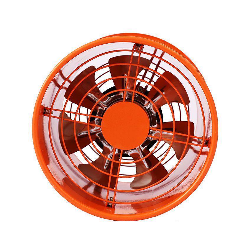 8-Inch Powerful Kitchen Exhaust Fan - High-Speed Axial Flow Industrial Ventilation