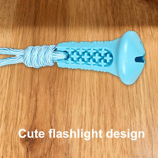 Natural Cotton Rope Toy Dog Chew with Pull Rope, Interactive Tug of War Durable Toys Toy, Teeth Cleaning Treat Dispenser for Aggressive Chewers