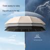 Women's UV-Protection Sun and Rain Mini Umbrella – Lightweight, Compact, Dual-Use Five-Fold Design