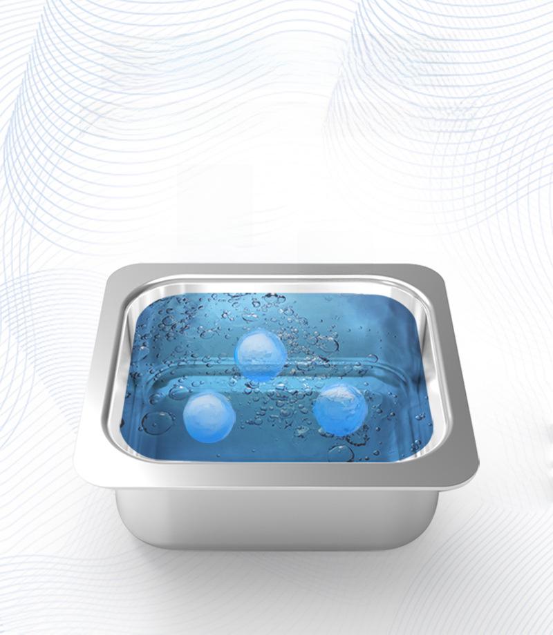 Ultraschallreiniger für Brillen, Uhren, Schmuck und Zahnprothesen.