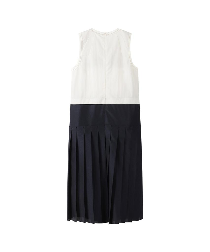 Recorde Sleeveless Pleats Dress Rqdam26544Whx