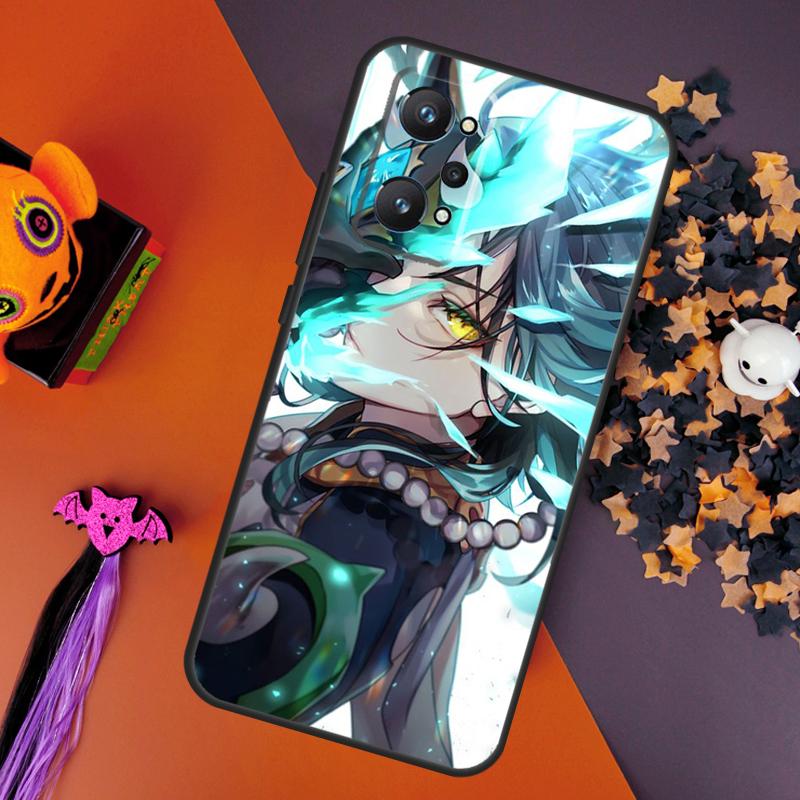 Xiao Genshin impact For Realme GT Neo 5 3 2 C55 C35 C33 C31 C30 C25 C21Y C15 C11 Realme 10 8 9 11 Pro Plus Case