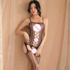 Sexy Body Lingerie Bodysuit Underwear Stocking Tight Sexy Transparent Pornos Suit Women Intimates Hose Black Mesh Bodystocking