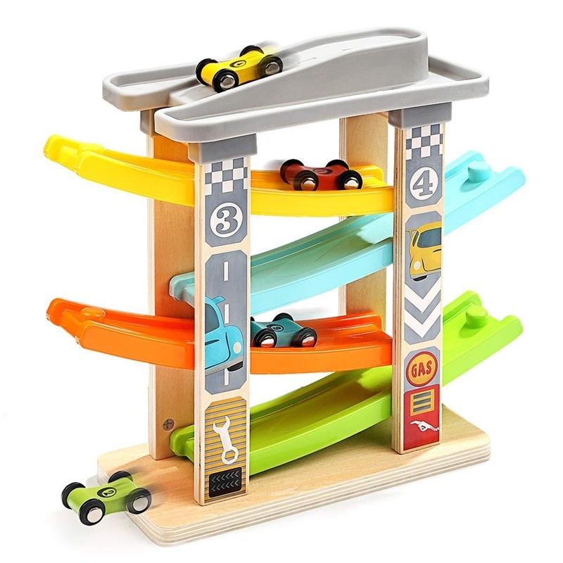 Wooden Track For Intellectual Development And Hand-eye Coordination