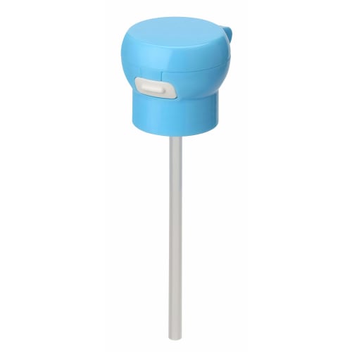 Komori Resin Plastic Bottle with Straw Cap Attachment, Blue, 4.1mm Diameter x 13cm Approx., 25cm x 41cm High