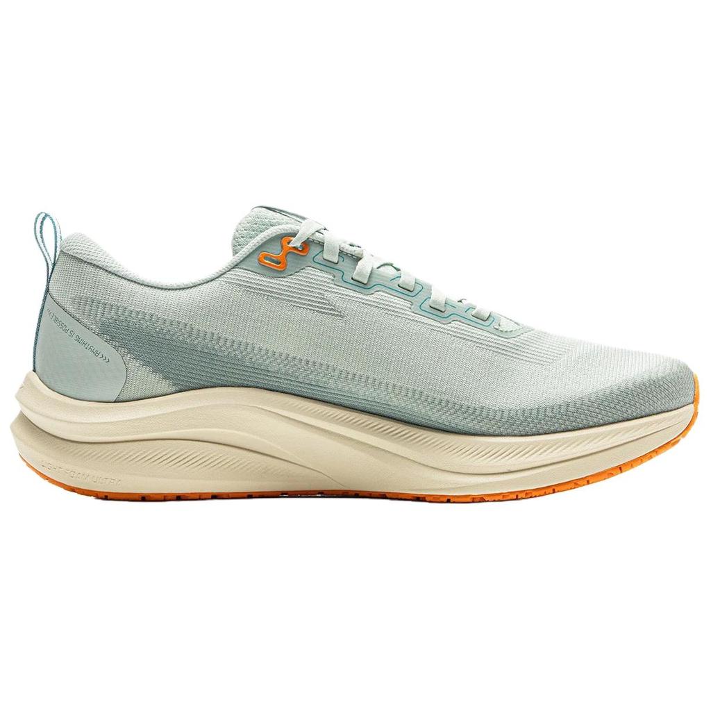 New LINING Red Hare 8 Running Shoes Men's Low top Light Moss Blue/Pale Mountain Green ARPV001-19