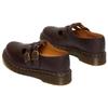 Dr. Martens Leather Casual Versatile Chunky Heel Mary Jane Shoes Women Shoes Dark-Brown 30914201