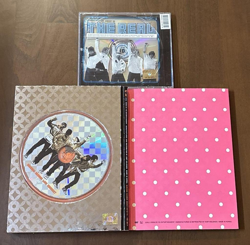 [USED] Rare BIGBANG VOL.1 CD, VOL.2 DVD Set for Sale